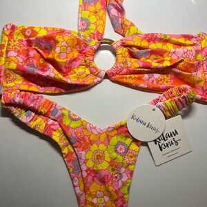 Kulani Kinis Sunny Sangria Bikini Set